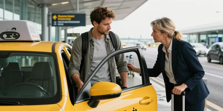 Pourquoi est-il intéressant de prendre un taxi plutôt que sa voiture pour se déplacer vers les aéroports ?